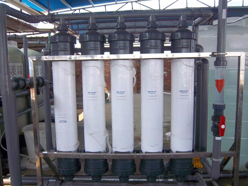 10T/H 超濾水處理系統 中水回用超濾裝置